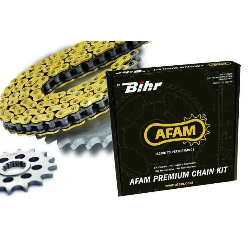 Kit chaîne AFAM 525XSR2 17/37 super renforcé - piecemotoquad